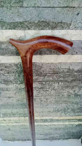 Tongkat jalan kayu galih asem motif cula super premium R67