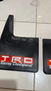 karpet lumpur roda TRD rancing untuk minibus/mobil kecil.1 set 2 Lembar