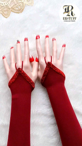 HANDSOCK RING GLITTER GLAMOUR / MANSET CINCIN RENDA GLAMOR GLITER SYARI