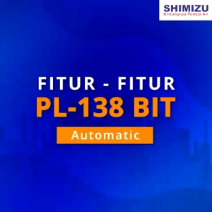 SHIMIZU PL 138 BIT pompa air otomatis