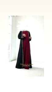 BEENABASIC // COD // ABAYA SUPER CANTIK ANGGUN ELEGANT TERBARU BRAND AMORE BY RUBY // MODEL KEKINIAN DENGAN MOTIF SIMPLE CANTIK
