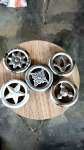 Ring Bintang 8 Plat Aksesoris Ornamen besi Pagar Tralis