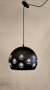 Good jaya lighting lampu gantung crystal aluminium 2049