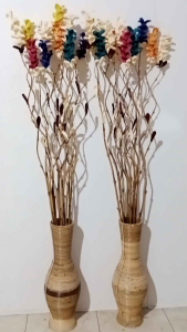 DEKORASI BAMBU ULIR SULAK KLOBOT