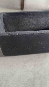 Chậu xi măng nhẹ Vân đá kT dài 60 rộng 17 cao 17 cm