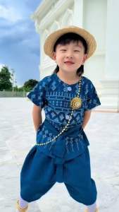 📌ร้านส่งไว⚡️ชุดลายไทยมาใหม่🎉มีแบบเยอะ ชุดไปโรงเรียน🚙