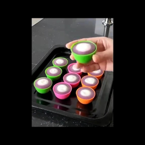 24pcs Cetakan Kue Talam Kecil Atau Kue Mangkok Diameter 45Cm Tinggi 3Cm