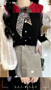 TM 7259 Blouse Elfrida knit top import