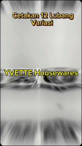 Cake Molds Cetakan Kue Cubit 12 Hole -Motif