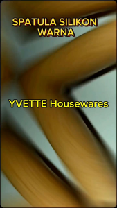 Spatula Silikon Tahan Panas Gagang Kayu Spatula Sodet Silicon Silicone Anti Lengket Food Grade