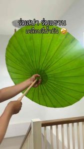 ร่มสปา ร่มแขวน ร่มกลับด้าน ผ้าเคลือบสีน้ำมัน ขนาด 17 นิ้ว