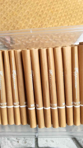 Kertas Selongsong Blank Capucino Diameter 8mm Isi 500 pcs