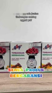 Timbangan Buah Timbangan Dapur 20kg Serbaguna Q2 8320 AXLO 620 Timbangan Daging Analog Manual