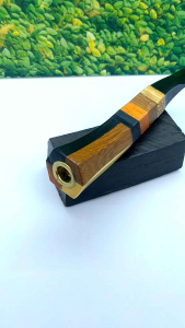 Once pipa klokotan kayu kelor hitam kombinasi secang kemuning gading kelor emas C190