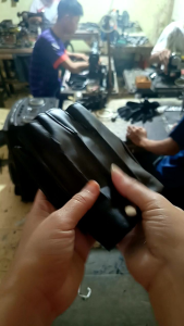 sarung tangan kulit waterproff jari pendek semi pendek elastis