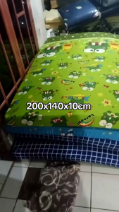 Kasur Busah Super Dijamin Awet Ukuran 200x140x10cm Untuk 3 Orang