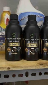 Chai Xịt Bóng Đa Năng 300ml Dr Natro | Giúp đánh bóng đánh bay vết bẩn sạch bóng láng mịn tiết kiệm thời gian