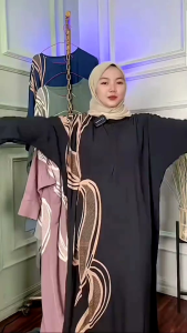 (GROSIR KLAMBI) Kaftan Mumbay Rayon Premium Nyaman Adem Di Pakai Busui Friendly