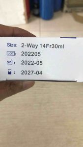 [ 10 CÁI ] THÔNG TIỂU FOLEY 2 NHÁNH SỐ 16
