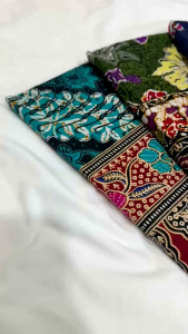 Kain Batik Asli Terengganu Cotton 💯 Combo 4 Helai