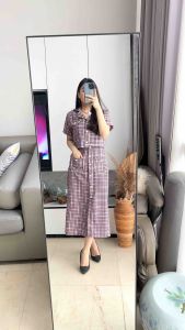 SET STELAN KATUN TWEED IMPORT 8023/8037