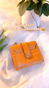 JIMSHONEY GENIE Wallet Dompet Wanita terlaris bahan Croco