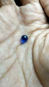 Batu lipan biru natural batu klabang istimewa