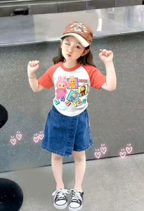 HONEY BABY MU.BOB LABUBU SETELAN ROK CELANA TERBARU