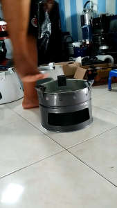 Anglo Angkringan / Tungku Arang Tebal 06 MM Diameter 28 CM