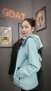 Áo Khoác Gió Nam Nữ 2 Lớp Chống nước Chống gió Cản bụi. Thiết kế chốt cổ mẫu mới siêu hot