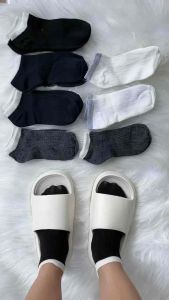 Set 10 đôi tất thấp cổ hút mùi thoáng khí họa tiết sọc dài