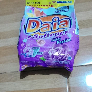 sabun cuci bubuk promo Daia 800 gr
