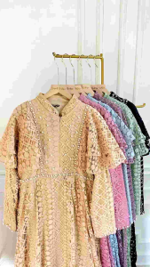 Gamis Brokat Nadira Busui New Ozias: Pilihan Elegan untuk Acara Resmi