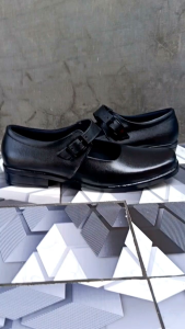 Sepatu Pantofel Paskibra Wanita Hitam Sekolah SMP SMA