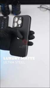 LUXURY MATTE ULTRA STEEL CASE FOR IPHONE 11 12 13 14 15 PRO MAX HARD CASING