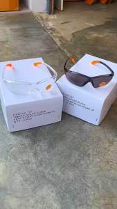 แว่นตานิรภัย Action Eyewear รุ่น 737 เลนส์ใส แว่นกันสะเก็ด แว่นกันสารเคมีเเว่นกันลมแว่นกันฝุ่นแว่นกันเเสงสีฟ้า พร้อมส่ง