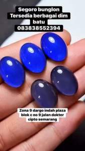 Akik segoro bunglon dim 18(berubah rubah warna)