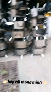 [CỠ LỚN 40CM]. Bếp Củi Thông Minh Không Khói Đa Năng Lẩu.Nướng Sưởi
