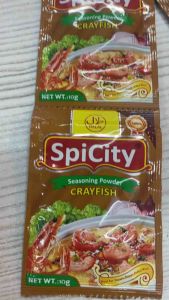 Spicity crayfish seasoning powder from Nigeria 10g. 5 sachet in 1 pack