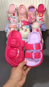 Sandal Anak Perempuan Sandal Selop Anak perempuan Sandal anak ban2 gesper kekinian