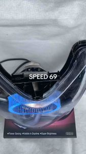 REFLEKTOR LAMPU DEPAN SPACY BILLED BILED MATRIX X1 RGB GANTI WARNA SUKA SUKA VIA BLUETOOTH