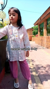 Baru Setelan Anak / Setelan Anak krinkle / Oneset