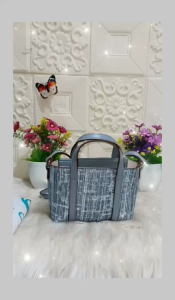 Tas Les Catino Linen Satchel /COD