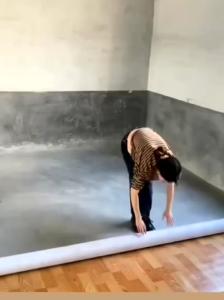 LINOLEUM rubberized floor matting(per yard)