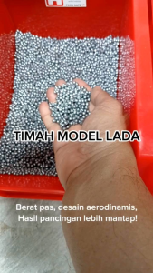 Timah Pancing Bulat Model Lada per Kg | Pemberat Galatama & Laut Murah
