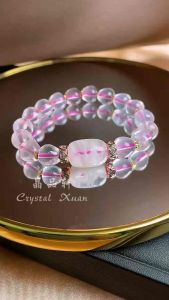 [MY🇲🇾 Ready Stock] 粉晶手串+丝云母Sericite Mica｜旺人缘 ✦ 贵人相助 ✦ 强化事业与财运 ✦ 守护平安 ✦ 辟邪化煞｜