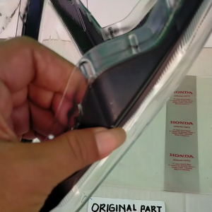 Mika kaca lampu reflektor depan honda all new sonic 150 r original