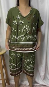 SARAH PLUS SIZE (UPTO 2XL) VNECK TOKONG TERNO WITH ONE POCKET