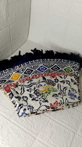 Taplak Meja Batik Cap Bundar & Desain Unik