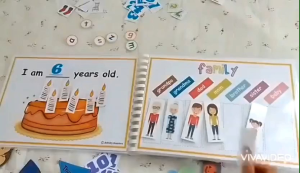 Level 2 Busy Book: Interactive Learning Materials for Early Childhood Education